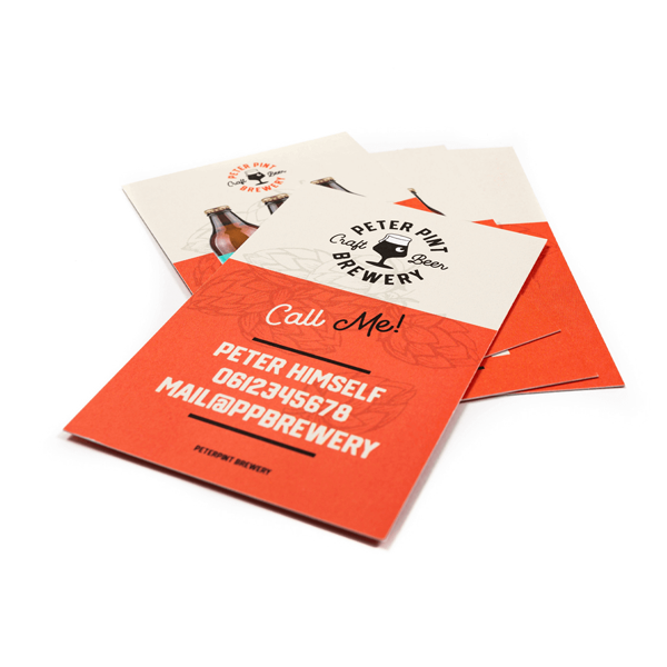 sokken middag Proberen Populaire papiersoorten voor visitekaartjes |PeterPrint